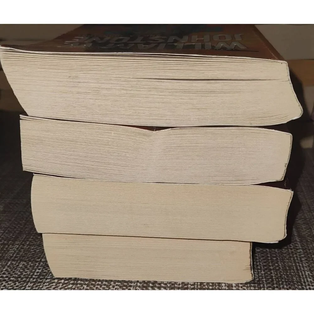 William W. Johnstone lot of 4 Western Cowboy paperbacks